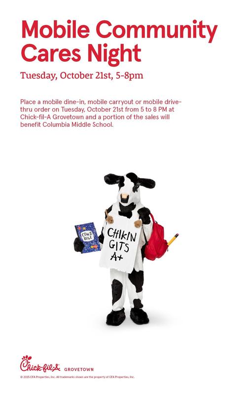 Mobile Community Cares Night - Oct. 21st