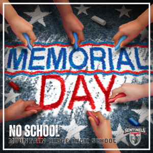 MRHS is closed today for Memorial Day