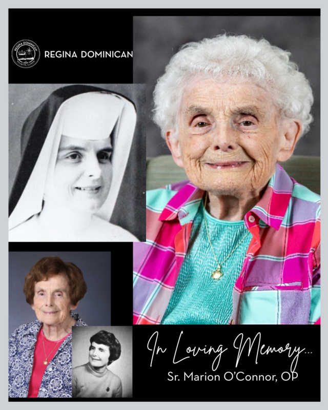 In Memory of Sr. Marion O'Connor, OP. Featured Photo