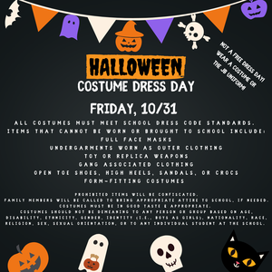 Halloween Dress Day