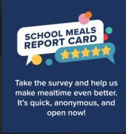 School meals report card graphic