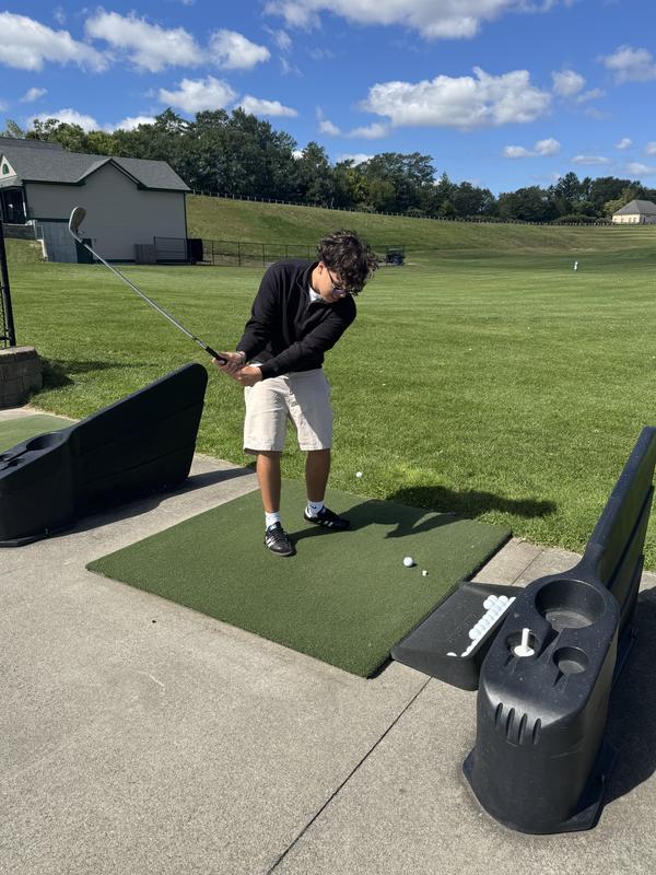 Swinging a Golf Club