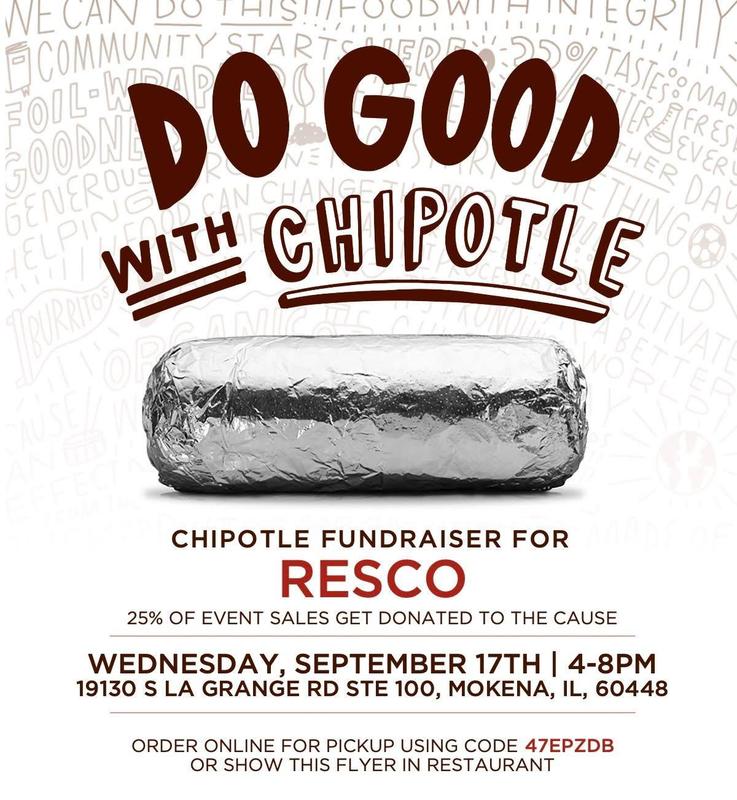 RESCO Chipotle Fundraiser