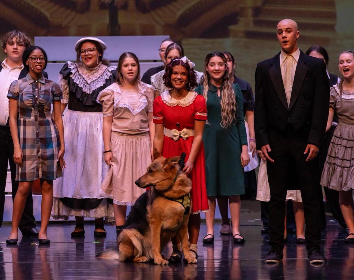 photo - MHS production of Annie, April 2026, photo credit Media Outfitters, LLC