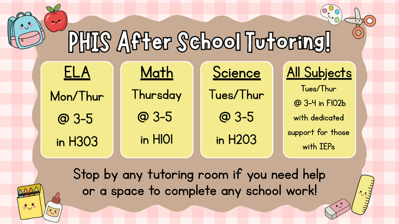 After School Tutoring Flyer
