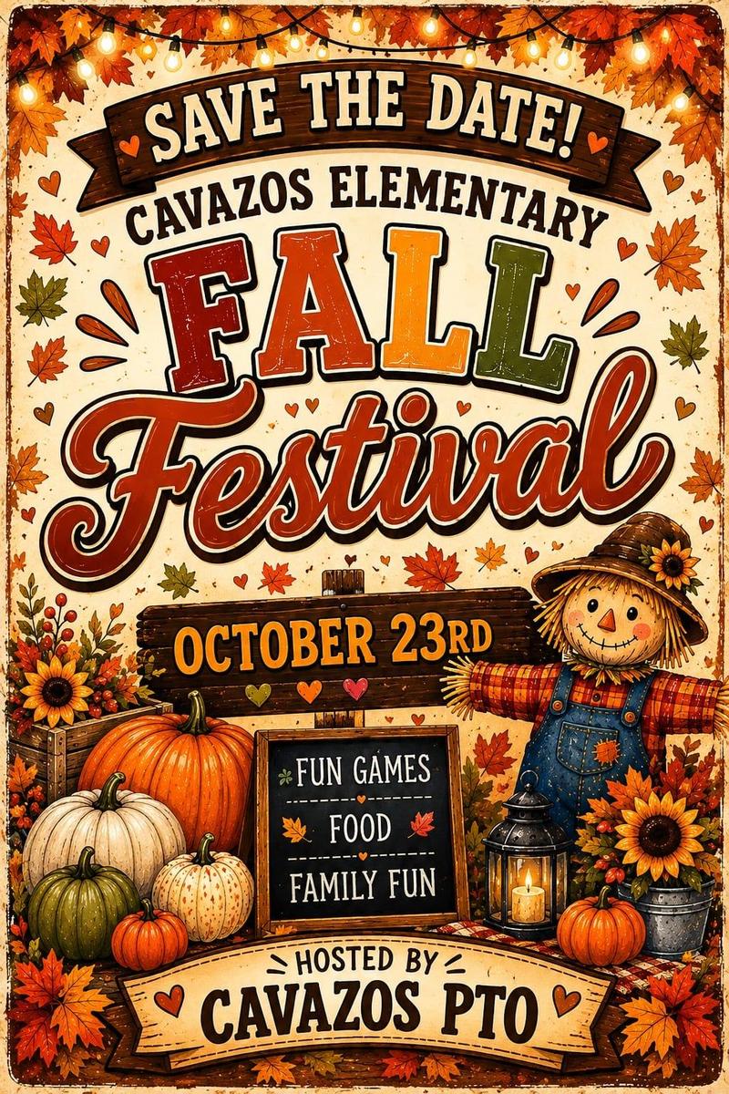 Fall Festival October 23rd