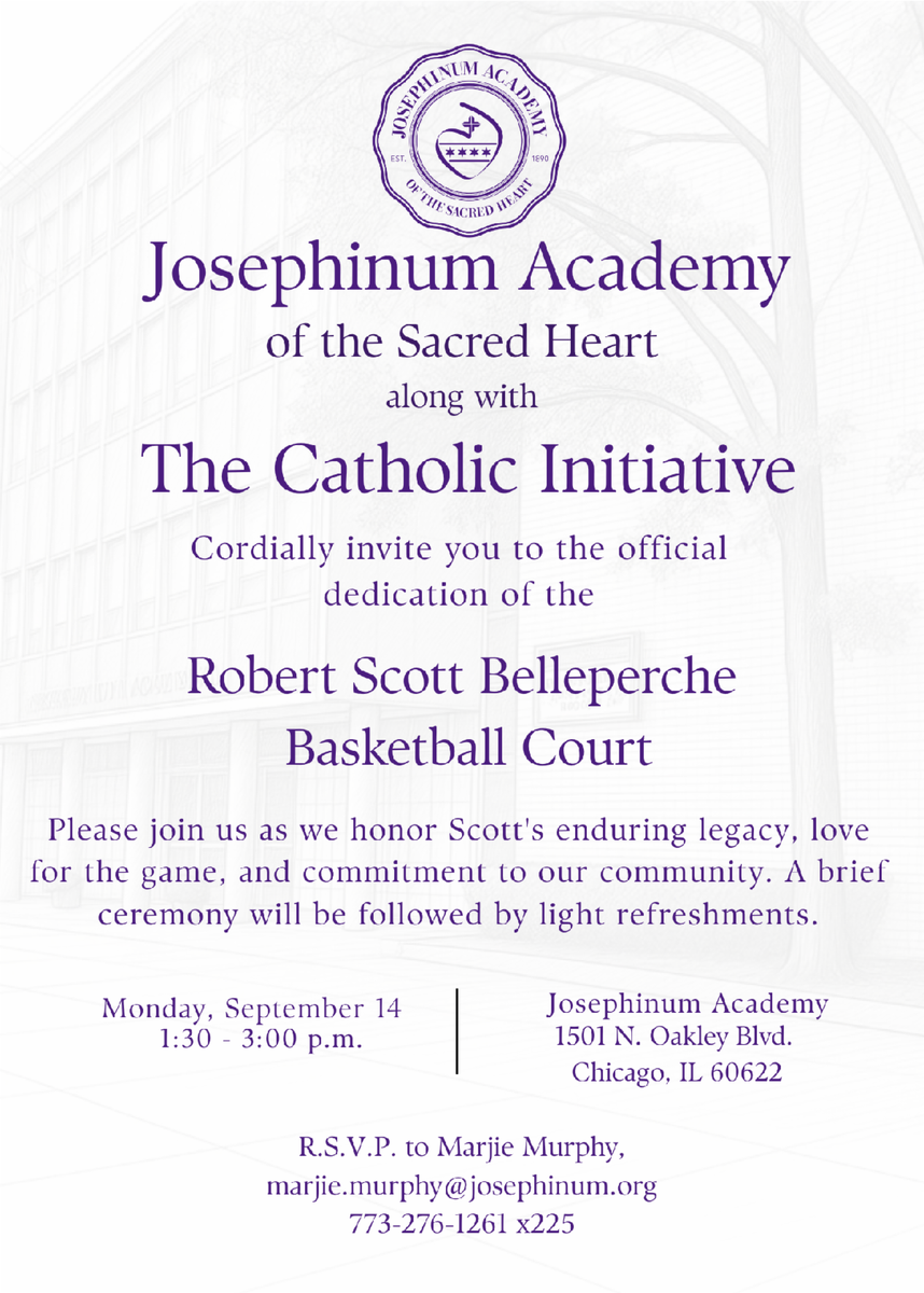 Robert Scott Belleperche Basketball Court Dedication