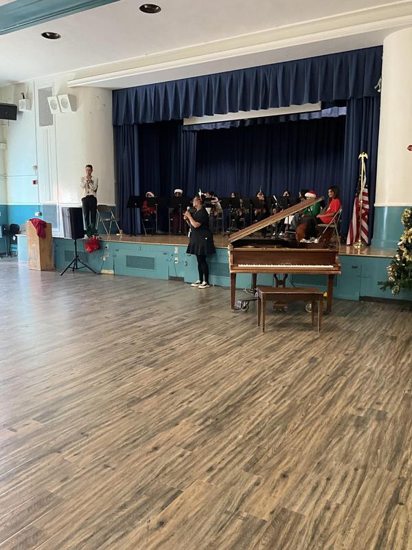 Winter orchestra performance closing