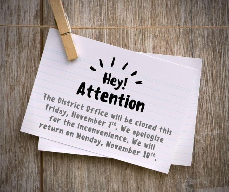 District Office Closure Featured Photo