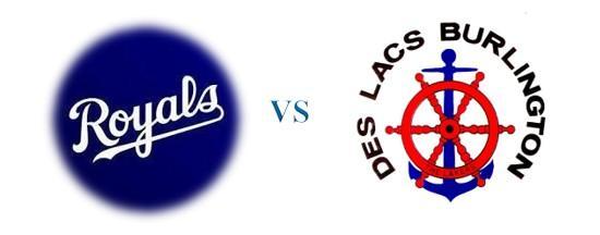 Royals versus Des Lacs-Burlington