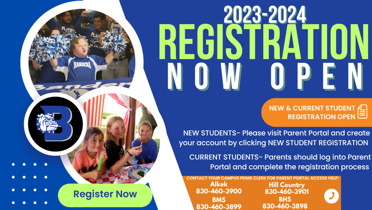 Registration Enrollment/Registration Bandera Independent School