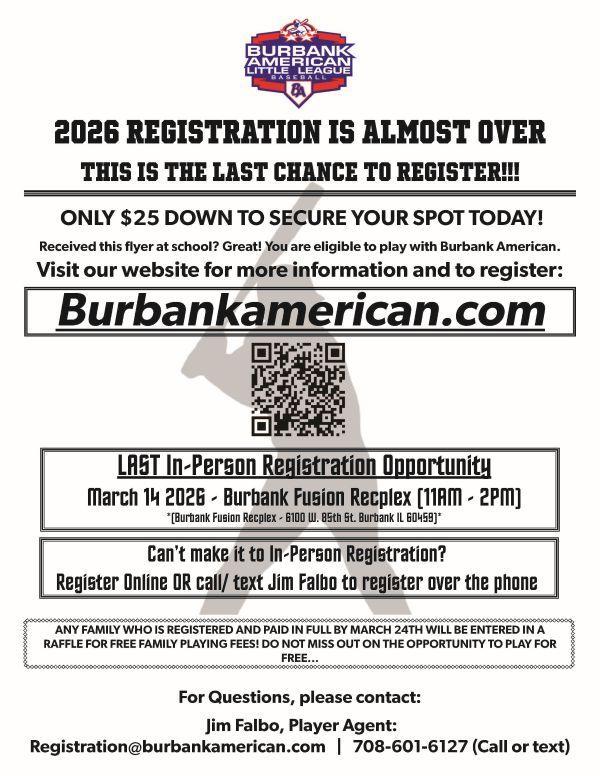BA March registration