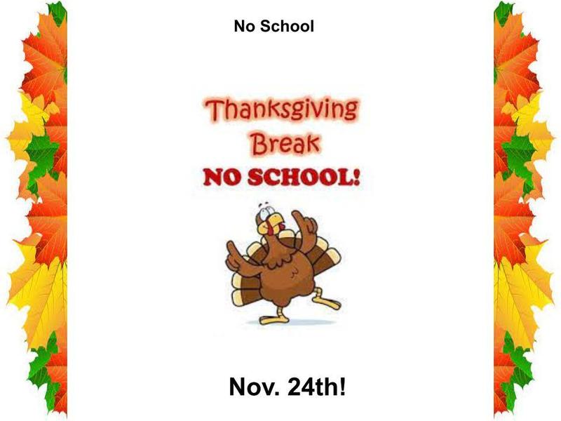 No School - Thanksgiving Break Featured Photo