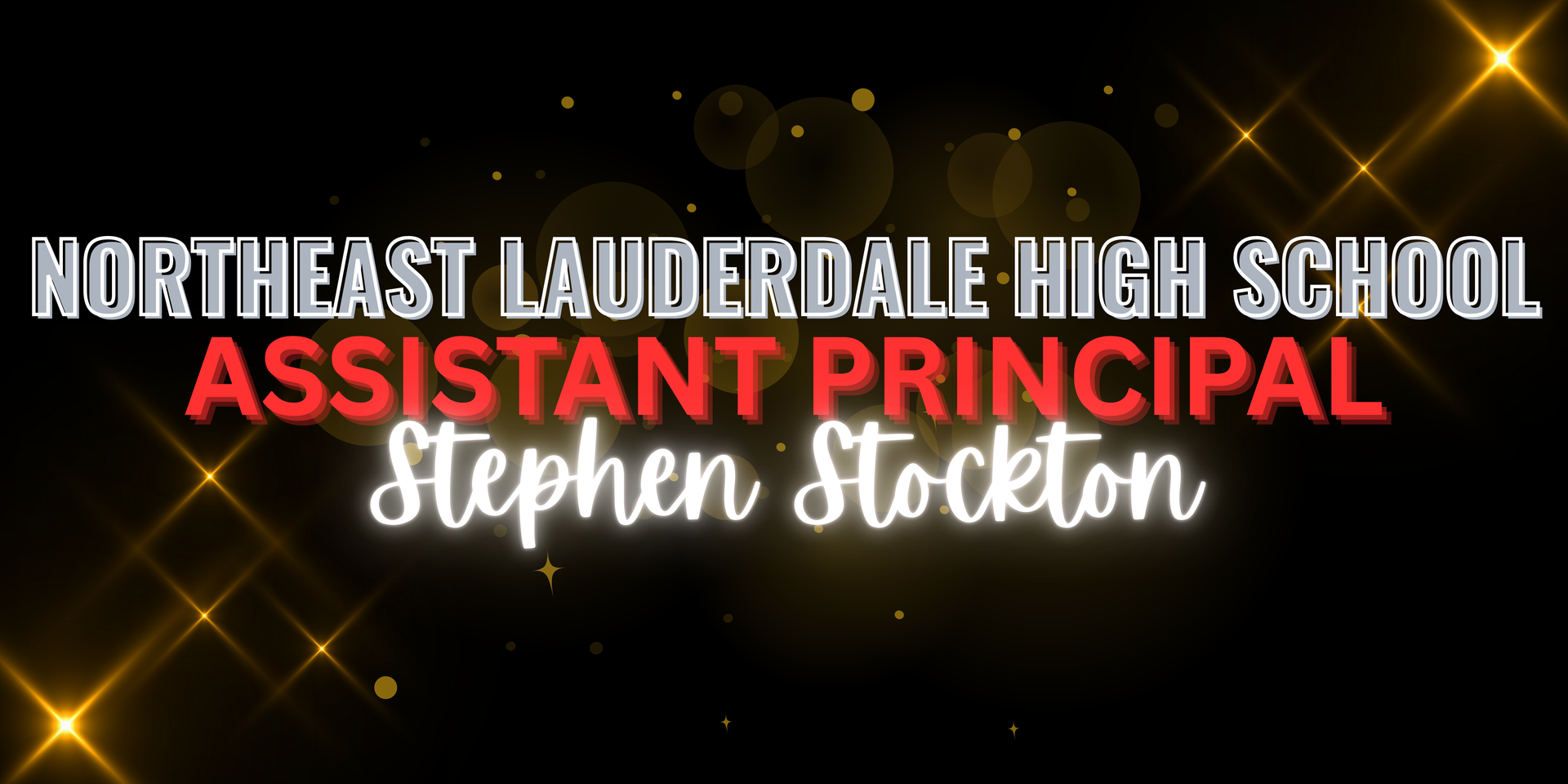 Stephen Stockton - Assistant Principal