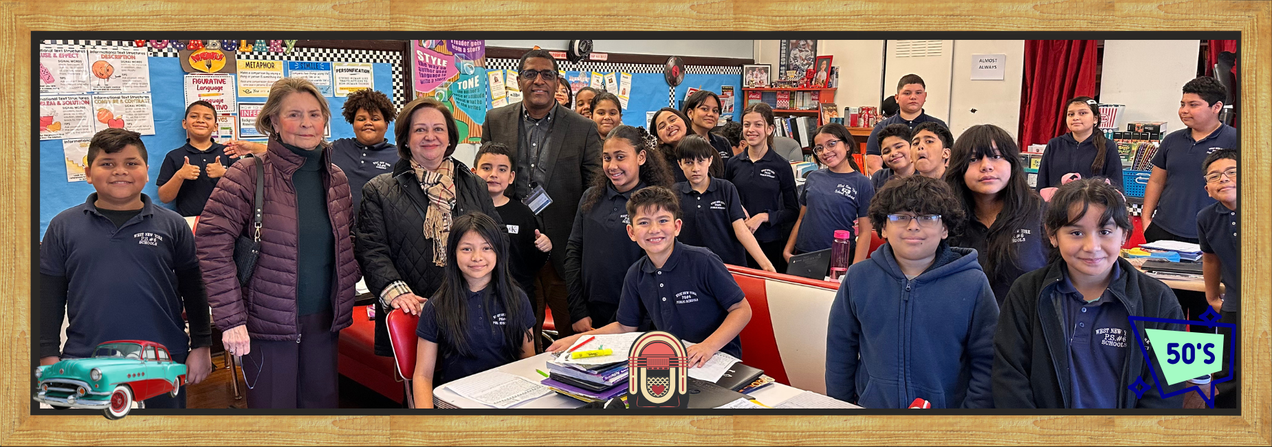 1950's themed classroom