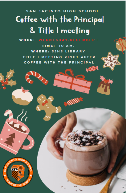 Coffee with the Principal