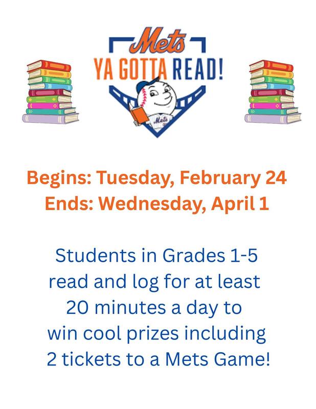 Reading Program Start Date for students