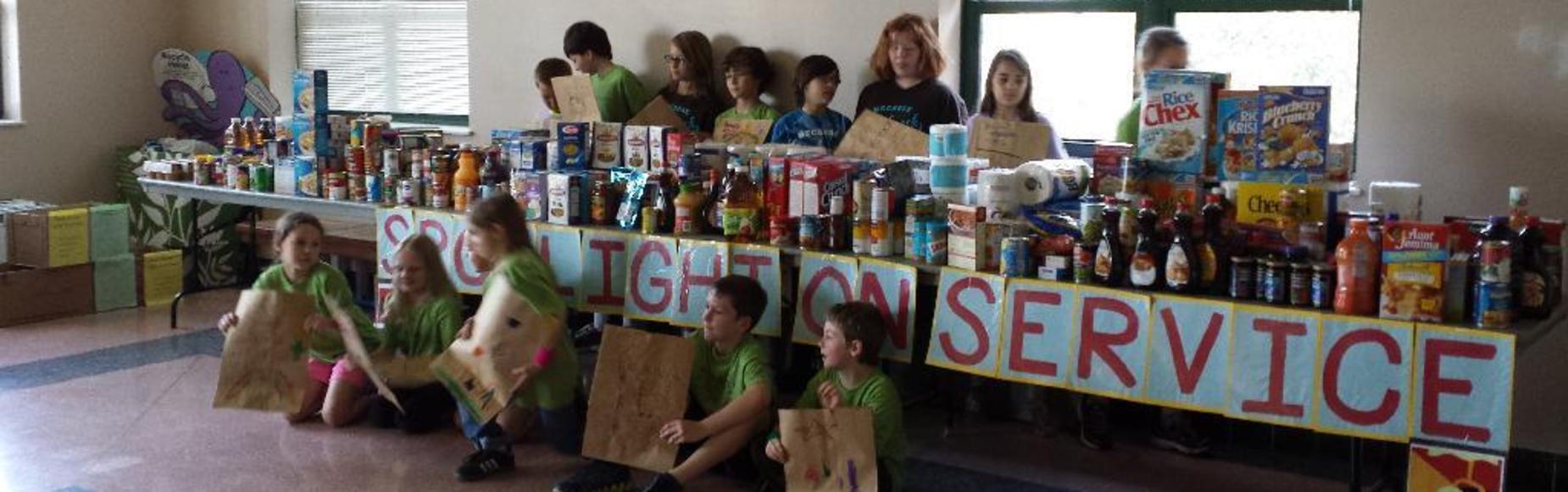 Student Spotlight on Service Project Picture