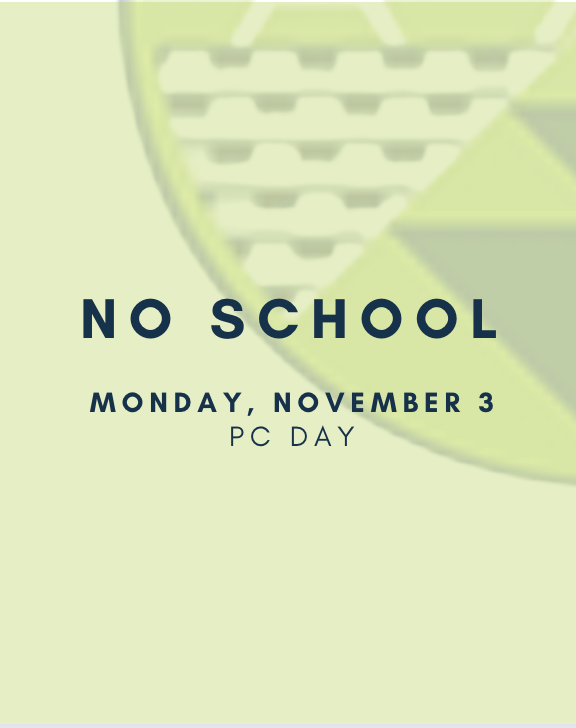 No School 11/3