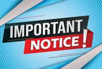 Important Notice