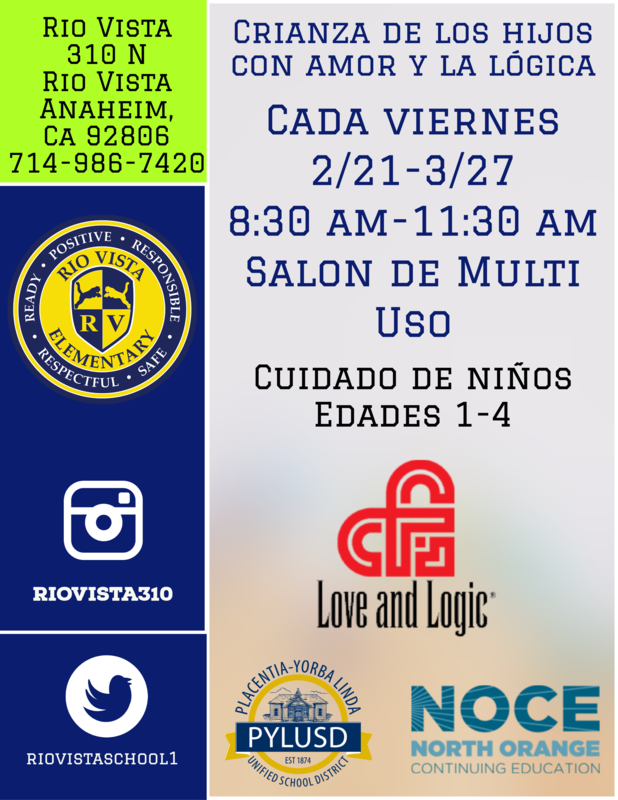 Love and Logic Classes 2-21-3-20