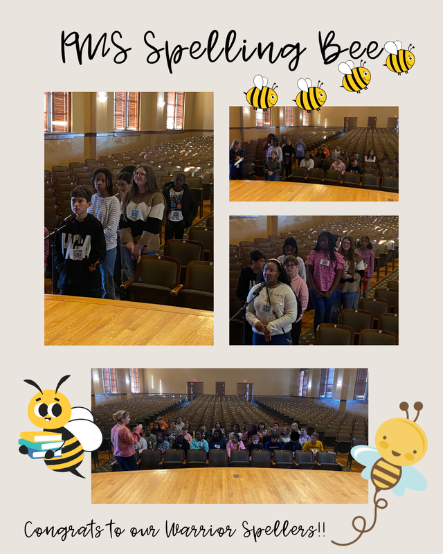 PMS spelling bee