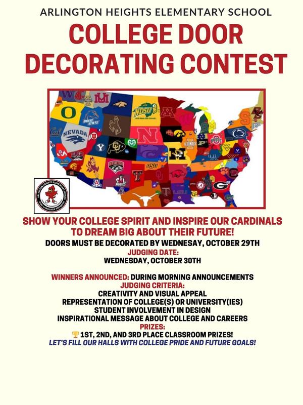College Door Decorating Contest