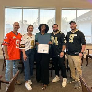 Congratulations, Ms McMickle!!