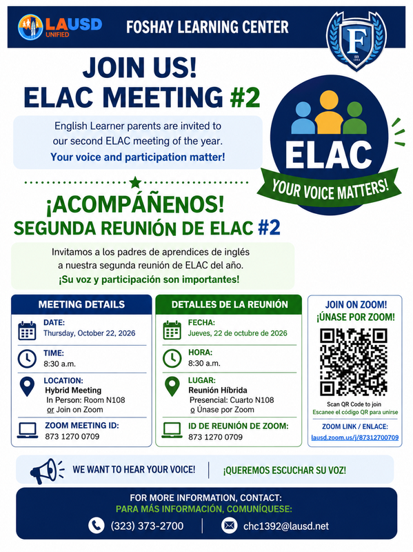 ELAC Meeting Featured Photo