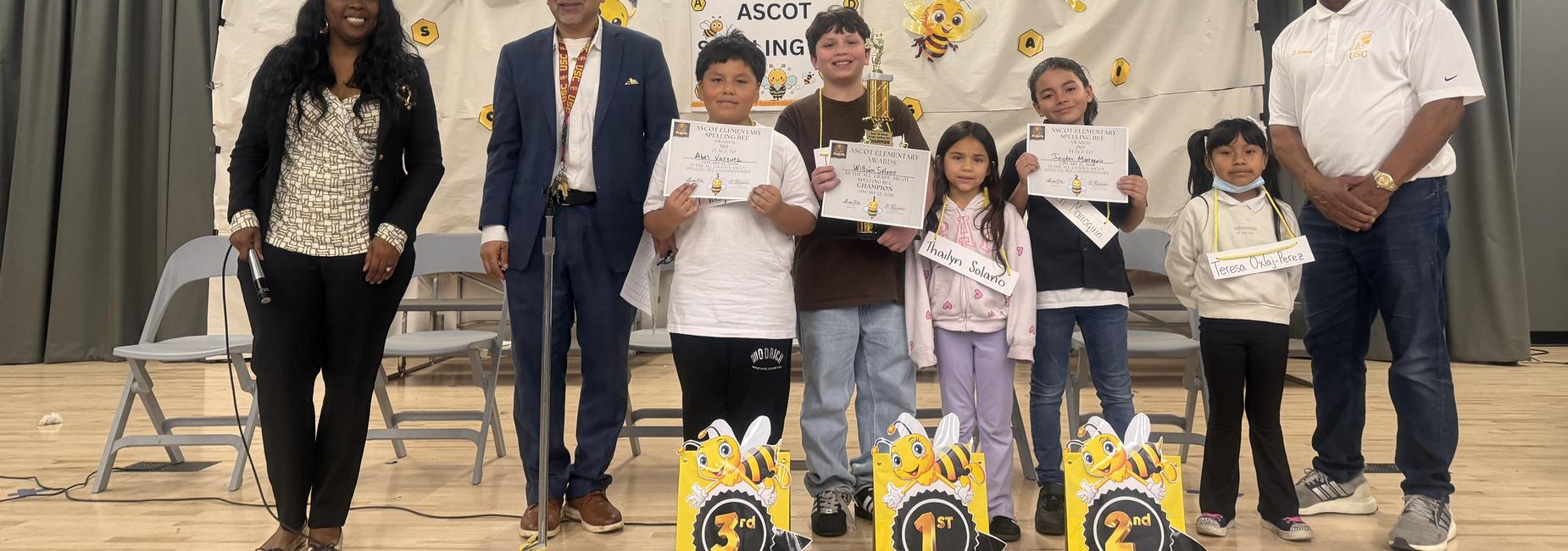 Ascot&rsquo;s All Grade Spelling Bee, Wednesday, January 21, 2026