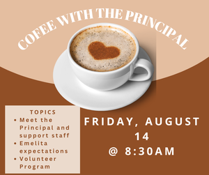 Coffe with the Principal