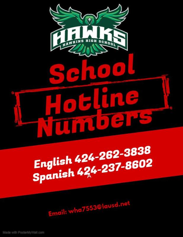 School Hotline Numbers! Featured Photo