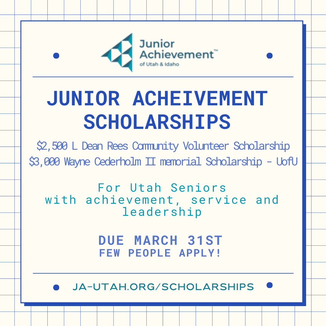 Jr Acheivement Scholarship