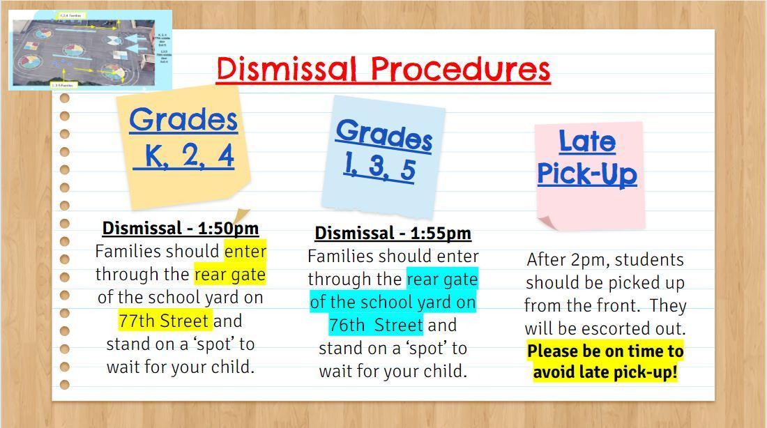 dismissal procedure