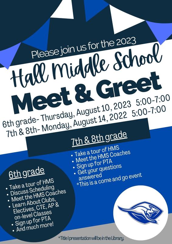 Hall Middle School Meet & Greet Events Shirley Hall Middle School