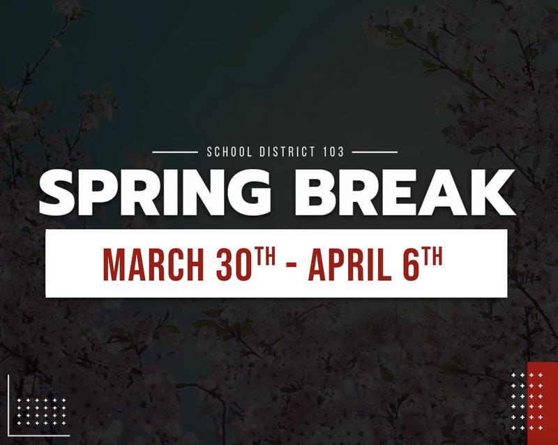 Spring Break 3/30 - 4/6