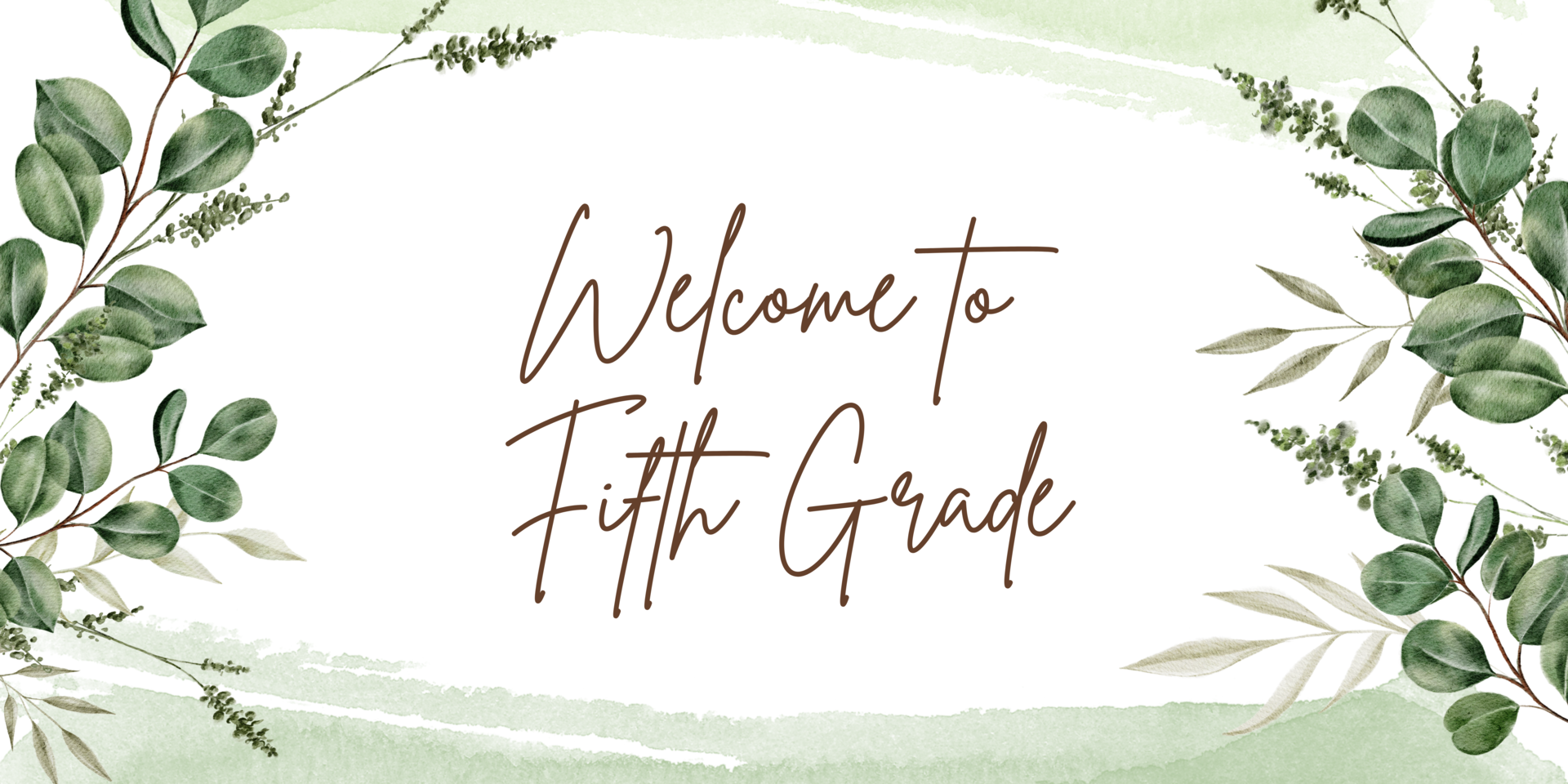 Welcome to 5th grade