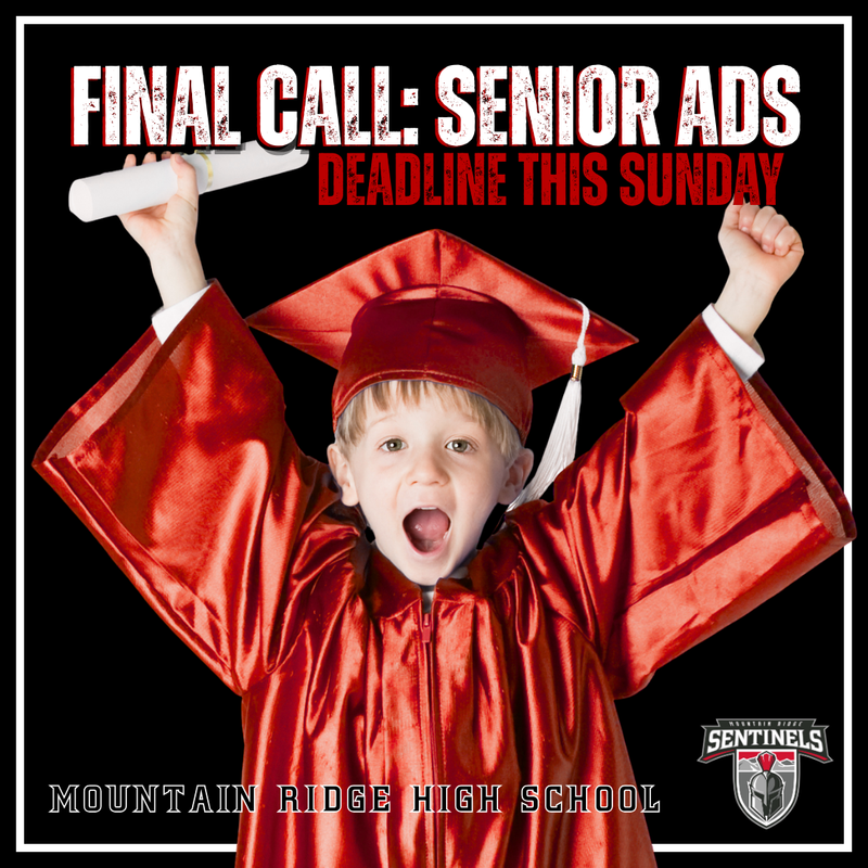 The deadline to honor your graduate is this Sunday, February 8.