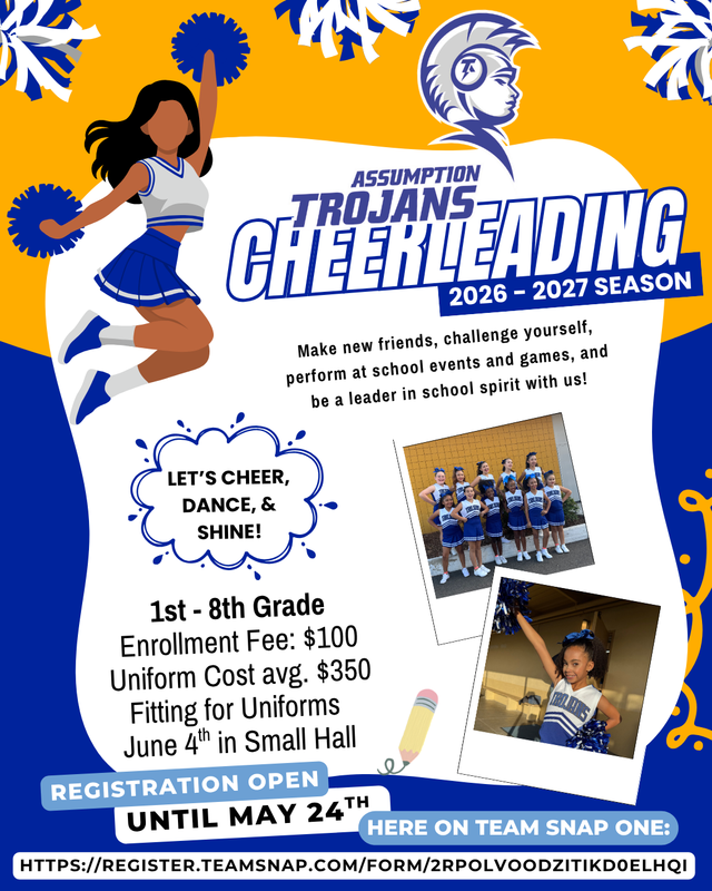 Registration is open for Cheer!