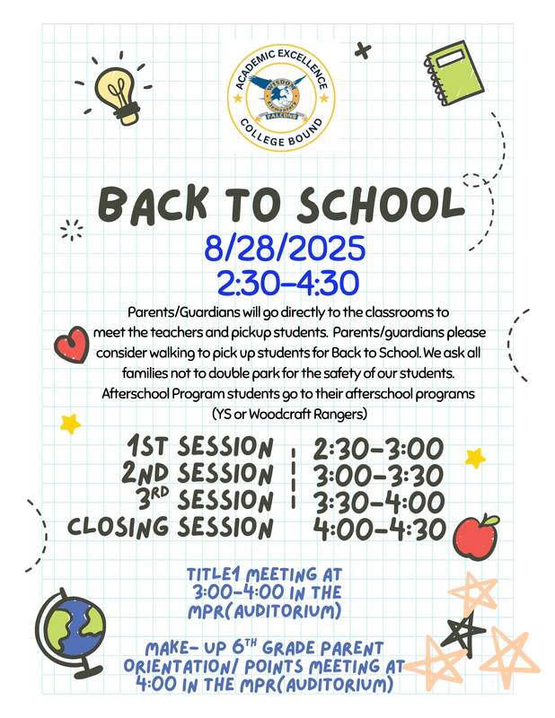 BACK TO SCHOOL