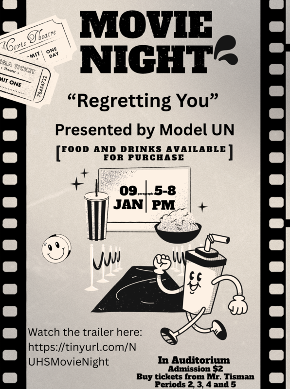 Model Un movie Night 1-9-26 from 5-8pm