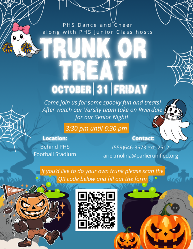 Trunk or Treat Flyer