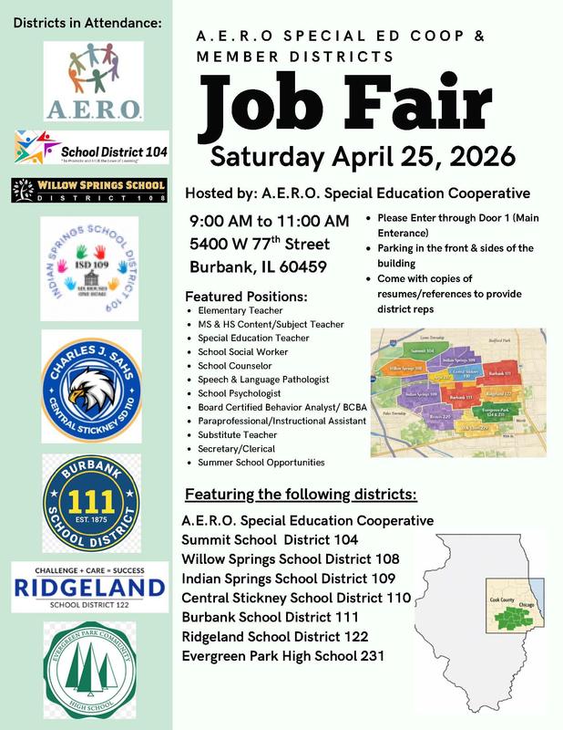 AERO Job Fair Flyer