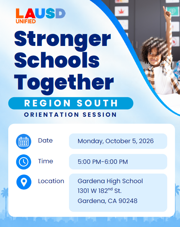 Flyer for in person info session on October 5th
