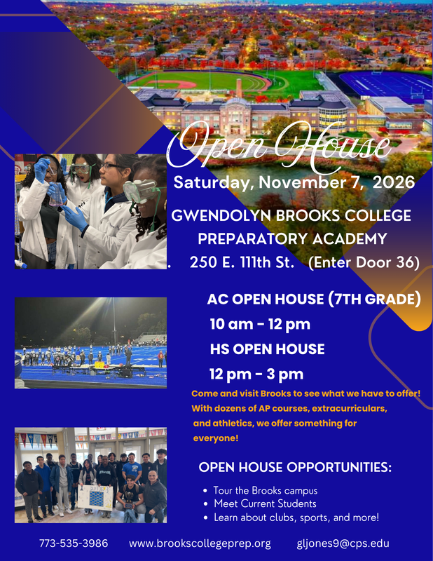 Brooks Open House Flyer
