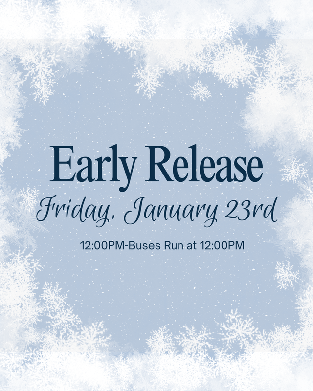 Early Release-Friday