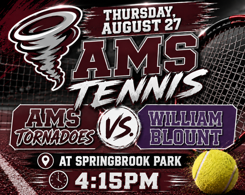 Tennis Match vs William Blount