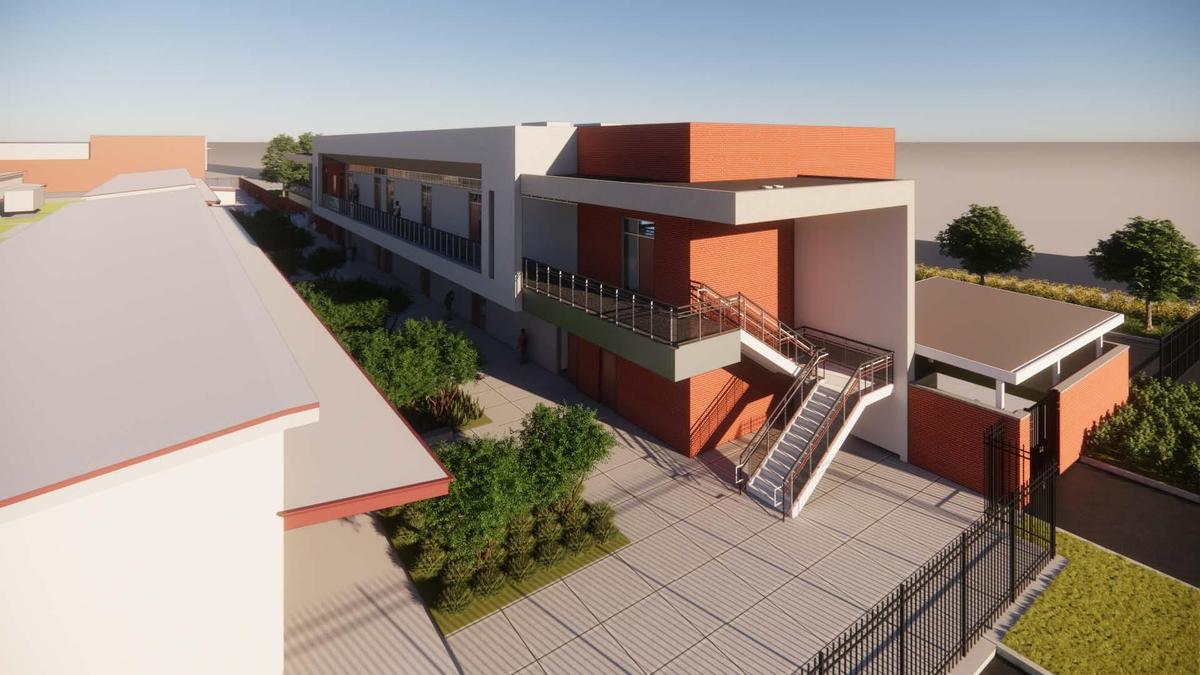 Arcadia High School Building H