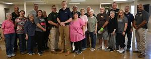 Sheriff Bryant “Wally” Jones, Chief Damian Gatlin, and our team were honored to attend the First Responders Appreciation Day Luncheon at West McComb Baptist Church.