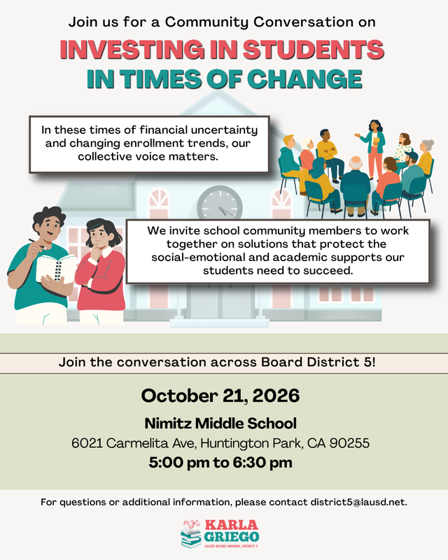 COMMUNITY CONVERSATION